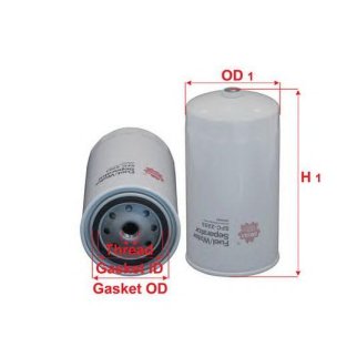 Фильтр топливный SAKURA SFC2203 фото