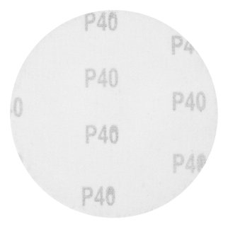 Круг абразивный на ворсовой подложке под "липучку", P 40, 115 мм, 10 шт.// MATRIX фото 4