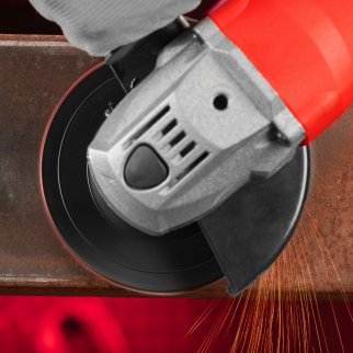 Круг абразивный на ворсовой подложке под "липучку", P 40, 115 мм, 10 шт.// MATRIX фото 1