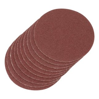 Круг абразивный на ворсовой подложке под "липучку", P 40, 115 мм, 10 шт.// MATRIX фото