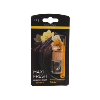 Ароматизатор MAXI FRESH (ваниль) деревянная крышка 4мл фото