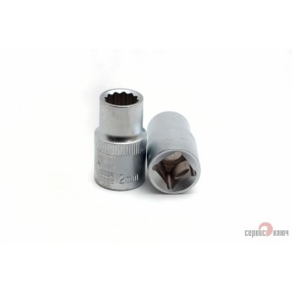 Головка торцевая 12 1/2&quot; 12гр СЕРВИС КЛЮЧ фото