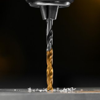 Сверло спиральное по металлу 4 x 75мм, Р6М5, Golden Tip, многогранная заточка// Denzel фото 9