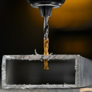 Сверло спиральное по металлу 4 x 75мм, Р6М5, Golden Tip, многогранная заточка// Denzel фото 10