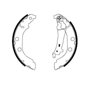 Колодки барабанные к-кт MINTEX MFR408 фото