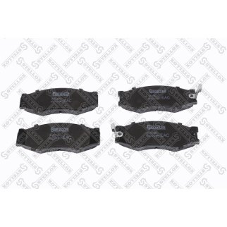 195 002B-SX_колодки дисковые передние! с антискрип. пластинами Nissan Bluebird 1.8-2.0D 84-88 фото