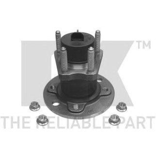 Ступица заднего колеса в сборе с подшипником и ABS-4-х болтовая / OPEL Astra-F/G,Kadett-E,Corsa-C,Co фото