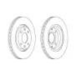 Диск тормозной передний вентилируемый FERODO DDF1140C фото