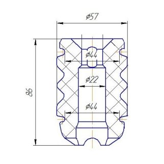 Отбойник амортизатора TRIALLI BC 0134 фото 2