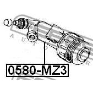 Цилиндр сцепления рабочий FEBEST 0580-MZ3 фото