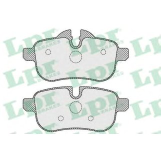 Колодки тормозные задние дисковые к-кт Lpr 05P1617 фото