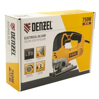 DENZEL 27107 Лобзик электрический JS-110, 750 Вт, 110 мм фото 16