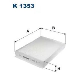 Фильтр салона FILTRON K 1353 фото
