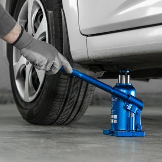 Домкрат бутылочный 6т гидравлический телескопический 170-420мм STELS фото 11