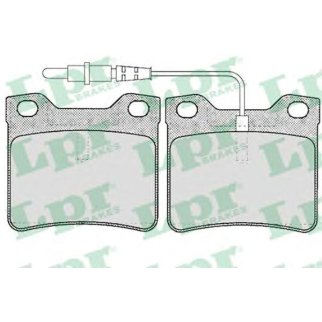 Колодки тормозные задние дисковые к-кт Lpr 05P623 фото