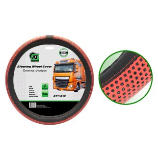 Оплетка на руль АТ73412 (44-46см) экокожа DAF.MAN.VOLVO.IVECO.RENAULT фото