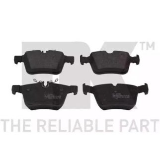 Колодки тормозные дисковые задние с звуковым предупреждением износа,прижимной пластиной и аксессуара фото