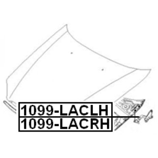 Петля капота левая FEBEST 1099-LACLH фото 2