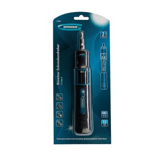 Отвертка реверсивная с револьверным механизмом, 11 шт. GROSS фото 4