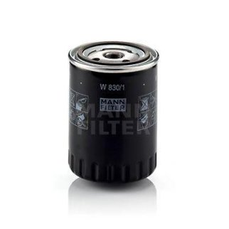 Фильтр масляный MANN FILTER W 8301 фото