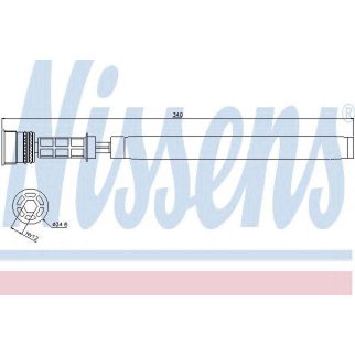 Осушитель системы кондиционирования Nissens 95458 фото