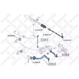 56-00630-SX_тяга стабилизатора переднего правая! BMW E65/E66 all 01> фото