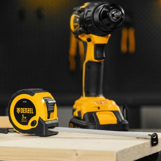 Рулетка 5м х 25мм двухкомп. корпус DENZEL фото 8