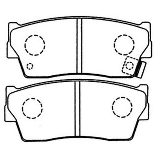 Колодки тормозные SUZUKI 55200-62810 фото