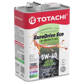 Масло моторное TOTACHI Eurodrive ECO C3 5W40 синт 4л фото
