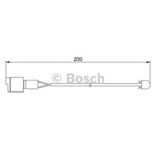 Датчик износа колодок BOSCH 1 987 474 910 фото