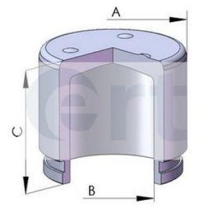 Поршень переднего суппорта ERT 150580-C фото