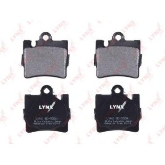 Колодки тормозные задние дисковые к-кт LYNXauto BD-5334 фото
