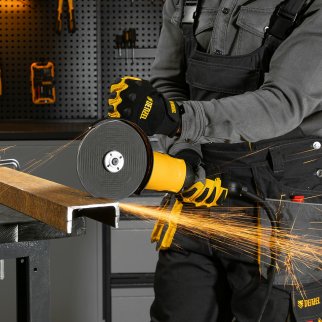 DENZEL 26910 Машина шлифовальная угловая AG150-1500, 1500 Вт, 150 мм, 8500 об/мин фото 18