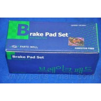 Колодки тормозные передние к-кт PARTS-MALL PKA-016 фото