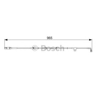 Датчик износа колодок BOSCH _1 987 473 027 фото