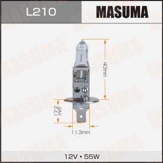 Лампа галогенная H1 12V 55W фото