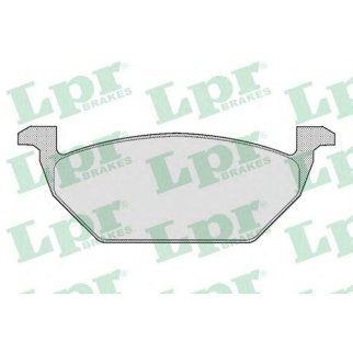 Колодки тормозные AUDI A3 97&gt;/VW G4/SKODA OCTAVIA 97&gt;09 1.4/1.6/1.8 передние фото