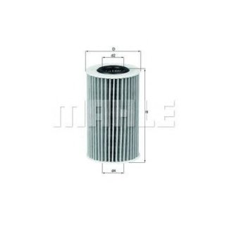 Фильтр масляный MAHLE OX 554 D2 фото