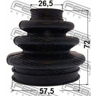 1417-REXR_пыльник ШРУСа наружнего комплект! SsangYong Kyron 05> фото