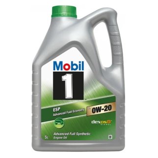 Масло моторное ESP X2 0W20 синт.5л MOBIL фото