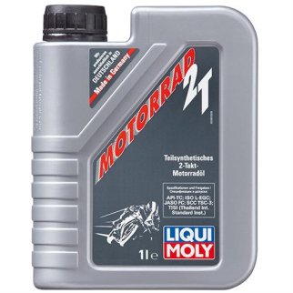 Масло моторное LIQUI MOLY RACING 2такт. 1л п/синт. фото
