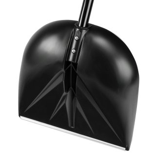 Лопата снеговая пластиковая 400х417х1390мм алюминиевый черенок PALISAD фото 5