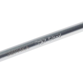 Ключ TORX T27 ER-76627XL: Г-образный экстрадлинный ЭВРИКА /1/12/84 фото 1