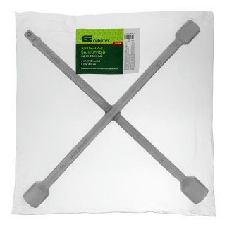 СИБРТЕХ 14258 Ключ-крест баллонный, 17x19x21 мм, под квадрат 1/2", толщина 14 мм фото 5