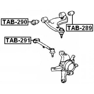 Сайлентблок FEBEST TAB-289 фото 2