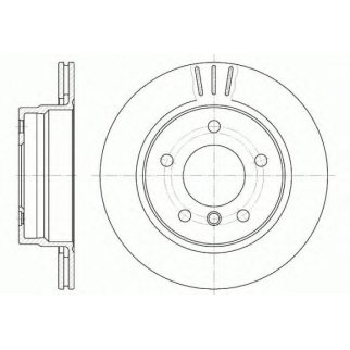 6458.10_диск тормозной задний!BMW E36/E46 1.6-2.0D M47/M50 98> фото