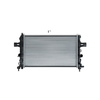 Радиатор основной metaco 8010-010 фото