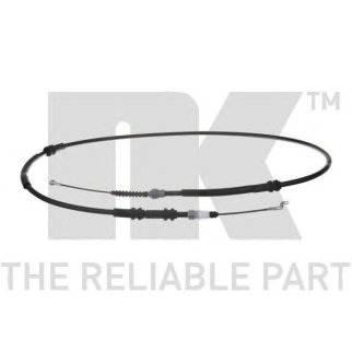 9047119_трос ручника правый! L=2015 VW T5 2.5TDI 04-09 фото