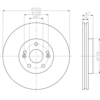 Диск тормозной передний вентилируемый TEXTAR 92119003 фото