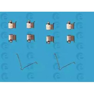 Комплект монтажный тормозных колодок MAZDA: Premacy 01-, 99-, 626 V Saloon 97-02, 626 V Hatchback 97-02, 626 V Estate 98-02, 98-02, 626 III Hatchback 87-92, 626 III Estate 89-96, 626 III фото